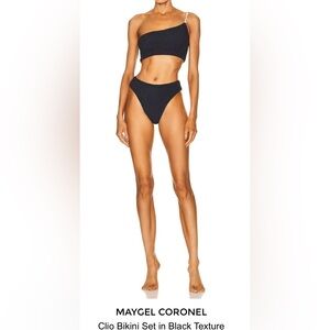 Clio Bikini Set in Black